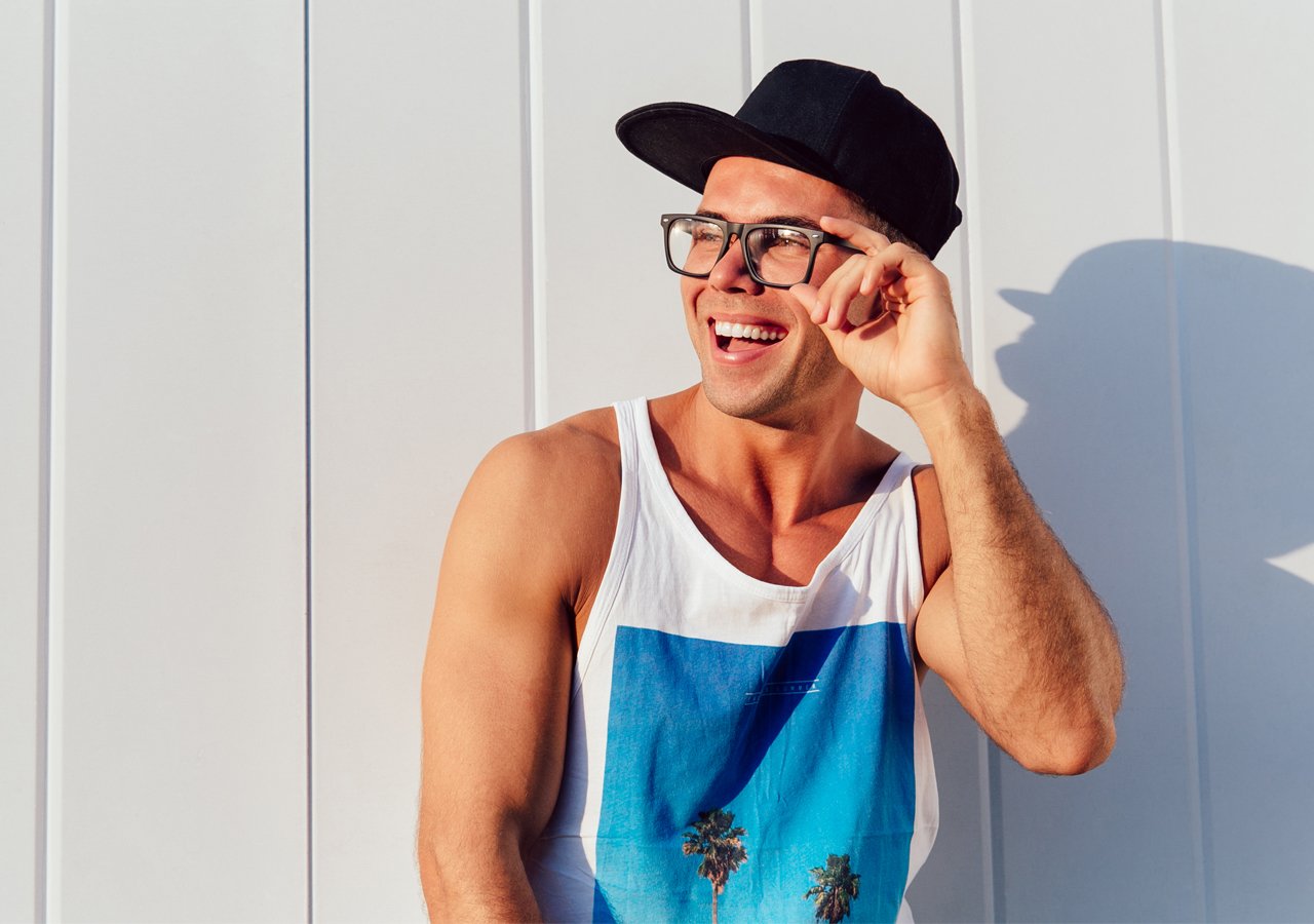 Body builder are making body via gym